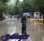 خیزش گرد و خاک در جنوب کشور عزیزمان ایران ، بارش خفیف در شمال کشور